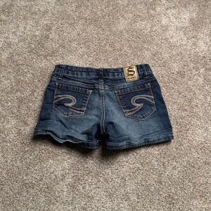 SEVENTEEN CO MICRO JEAN LOW RISE SHORTS